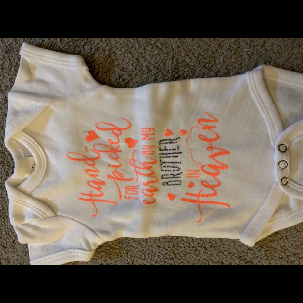 Rainbow baby onesie